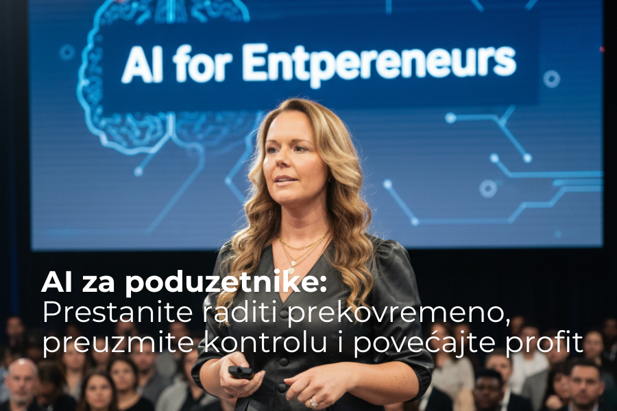 AI za poduzetnike: Prestanite raditi prekovremeno, preuzmite kontrolu i povećajte profit