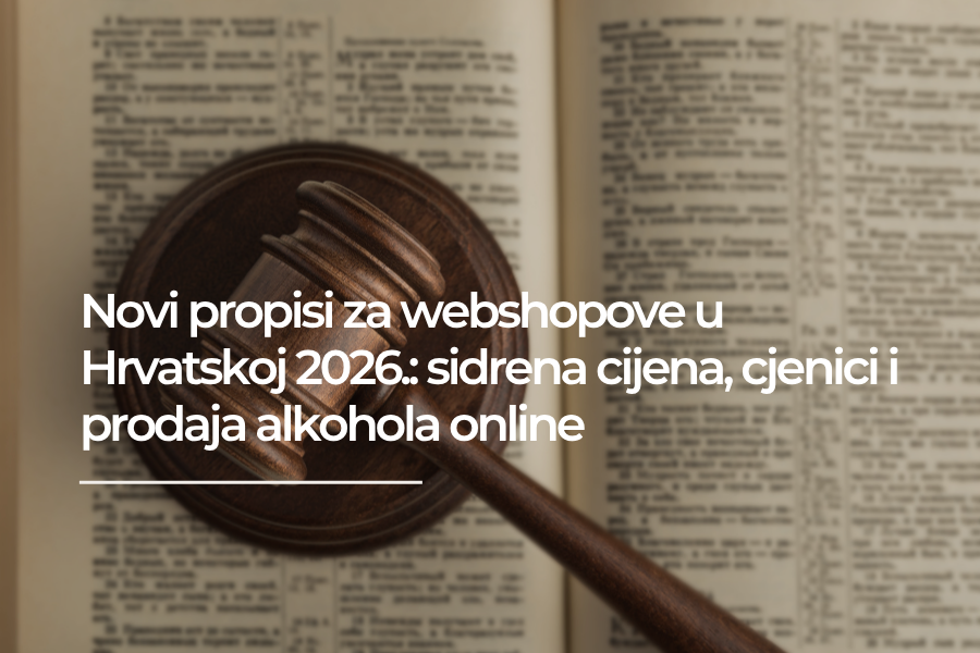 Novi propisi za webshopove u Hrvatskoj 2026.: sidrena cijena, cjenici i prodaja alkohola online